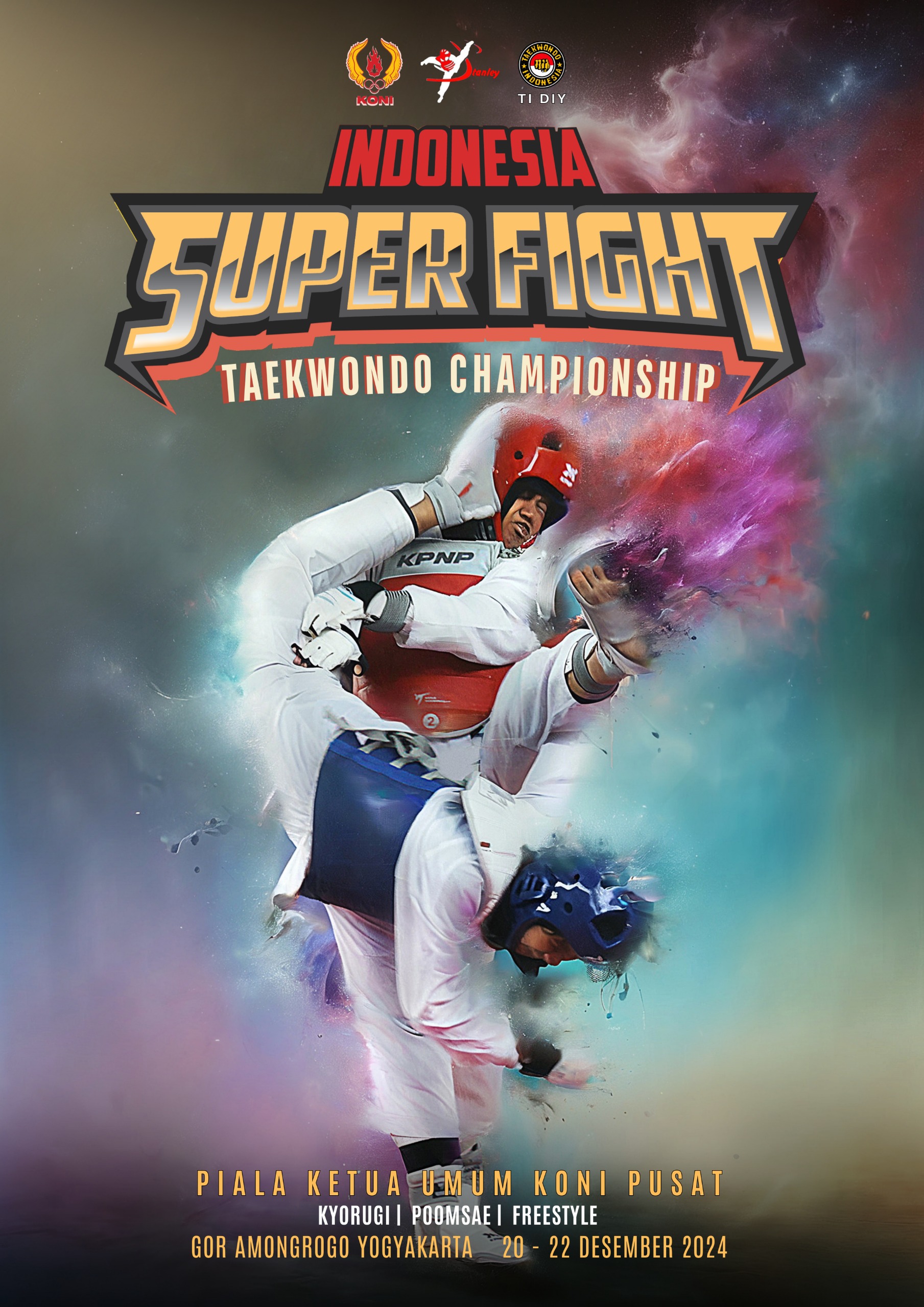 Kejuaraan Indonesia Super Fight Taekwondo Championship 2 Tahun 2024 Stanley Sport ti-kertajaya.com