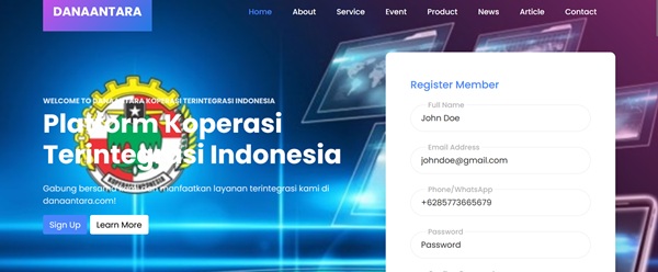 Danaantara Platform Koperasi Terintegrasi Indonesia KERTAJAYA TAEKWONDO TC