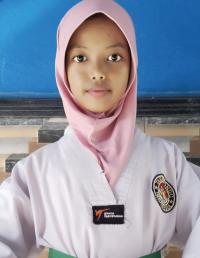 JUARA 1 CADET - TAEGEUK 1 - PUTRI Auraleisha rambu shakila